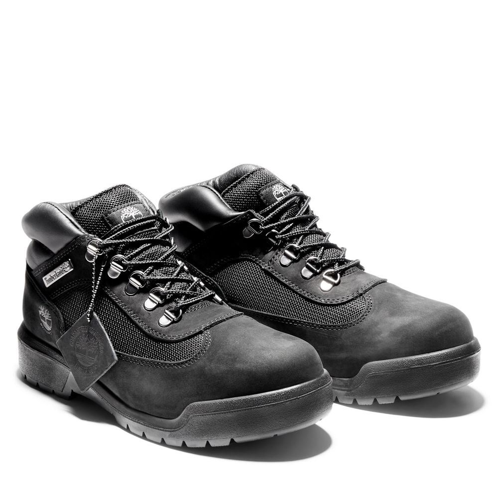 Zapatillas Timberland Hombre Waterproof Field Boots Negras - Chile RKH-026359